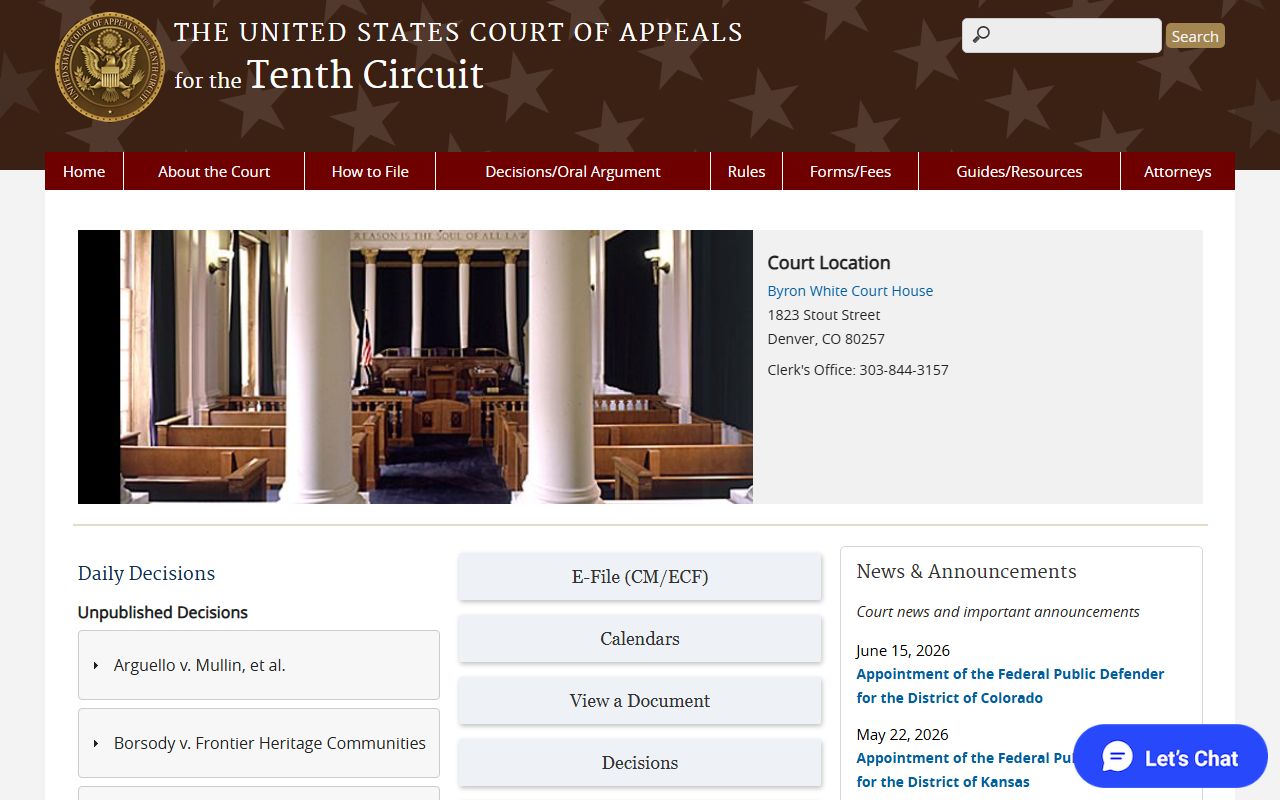 Woods County probate and estate records contrasted with the federal Tenth Circuit appeals court
